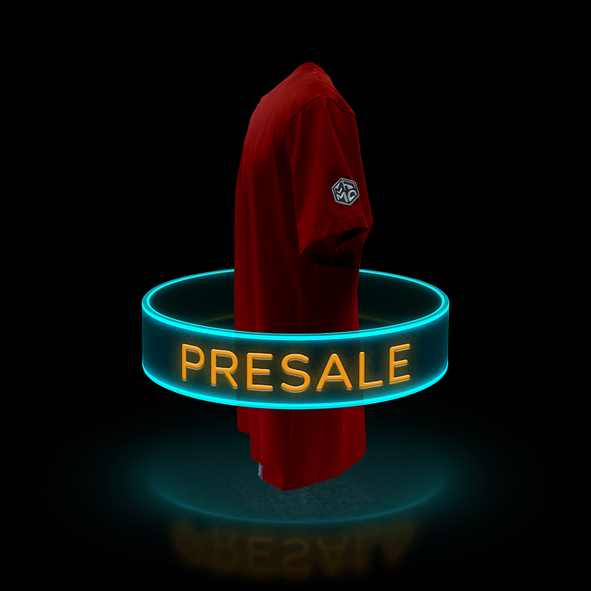 MDMA Basic Shirt Lavafalls Red