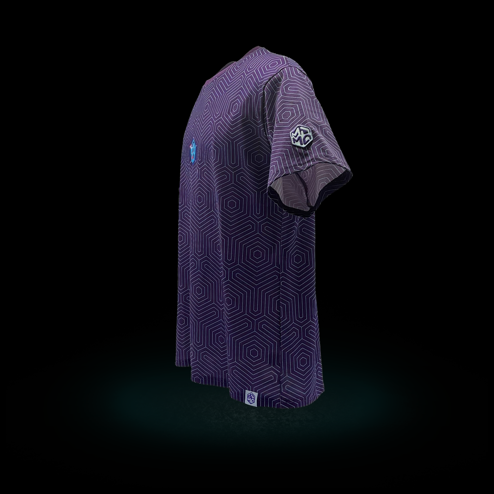 Crystal Logo Shirt Purple