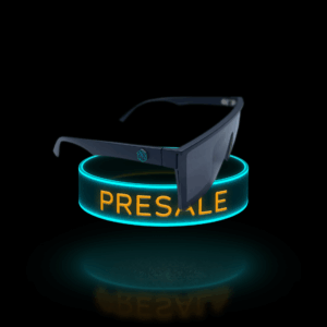 Techno Sonnenbrille Schwarz