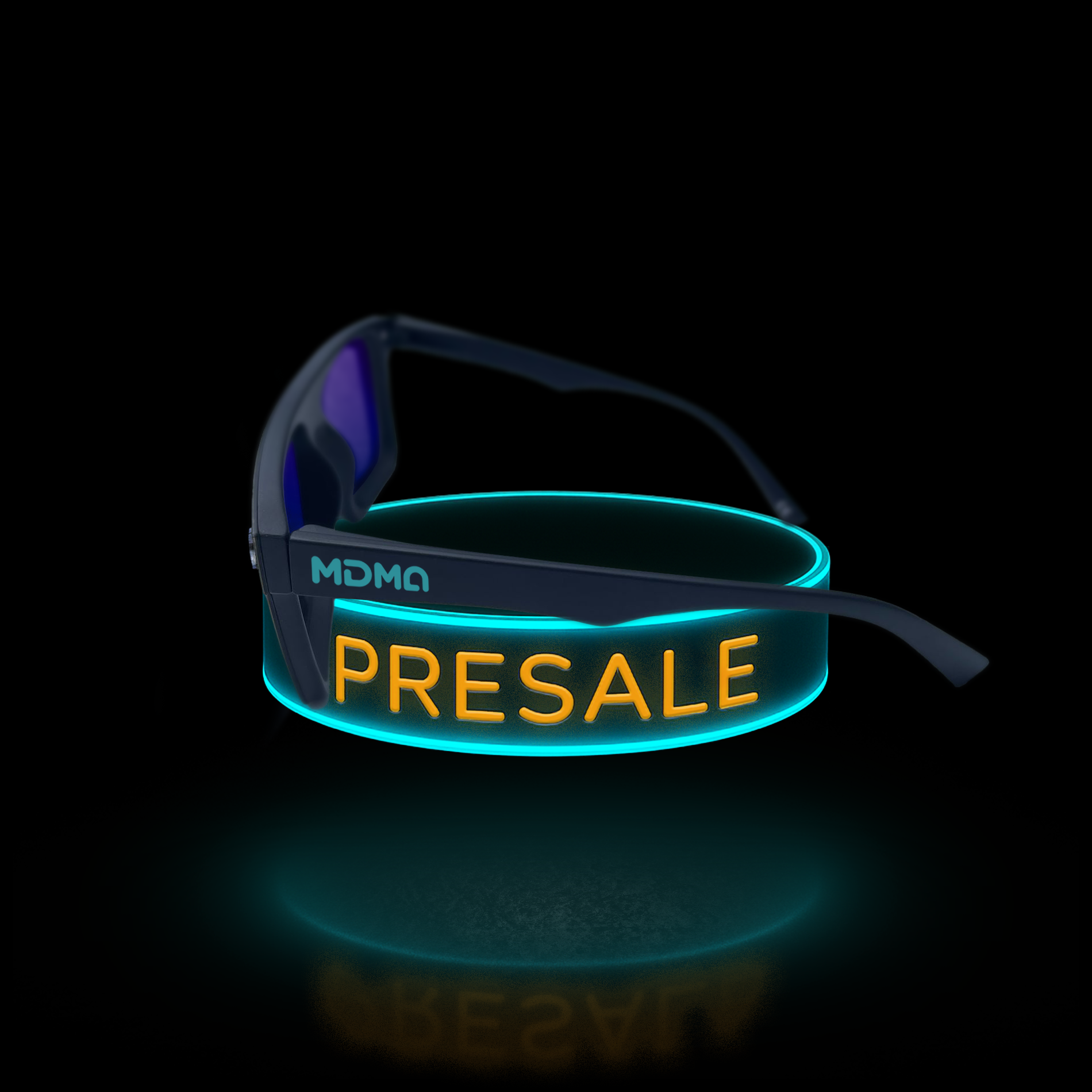 MDMA Sonnenbrille Schwarz