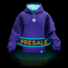 Crystal Hoodie Purple