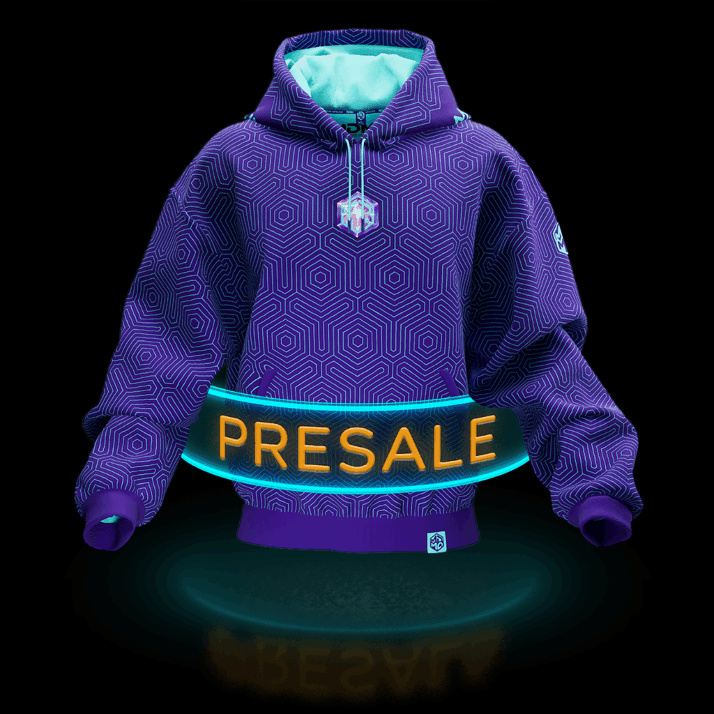 Crystal Hoodie Purple